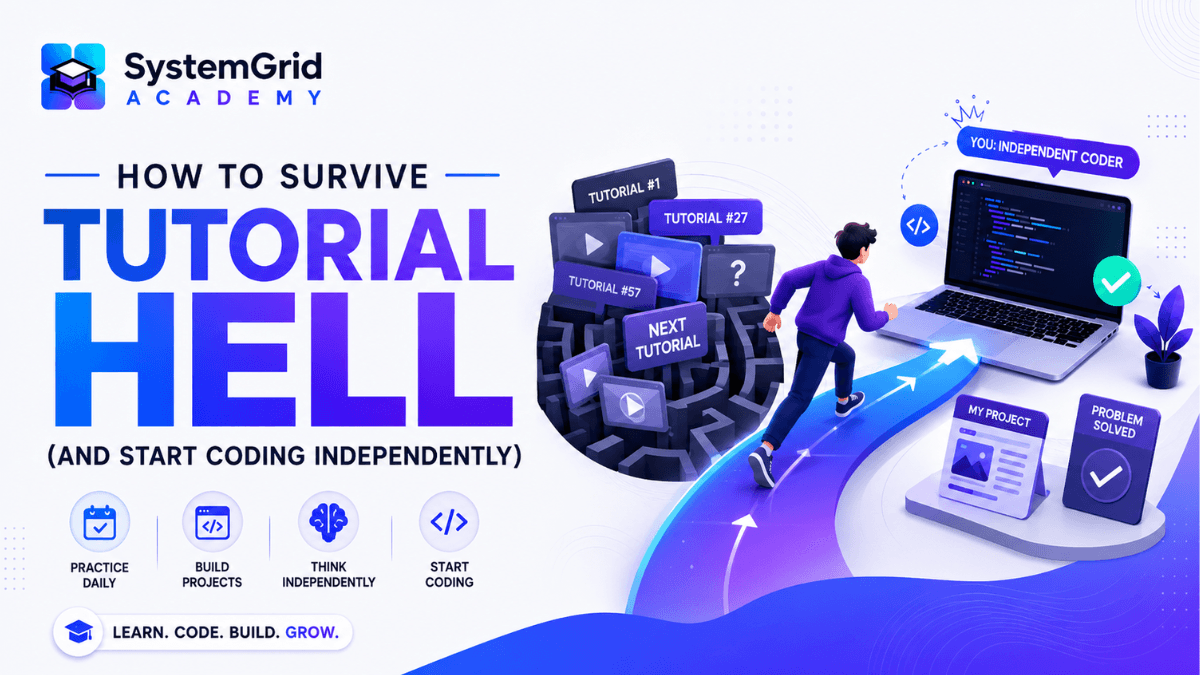 How to Survive "Tutorial Hell" (And Start Coding Independently)